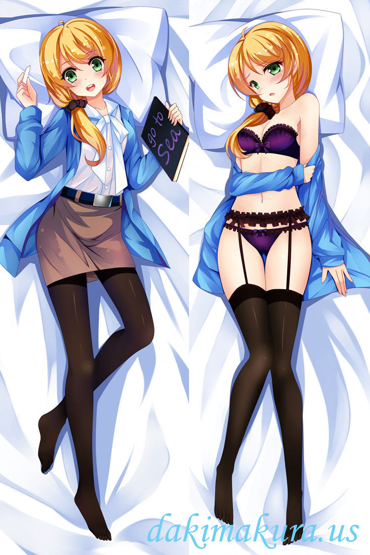 Ellen Baker Anime Dakimakura Japanese Hugging Body Pillow Cover